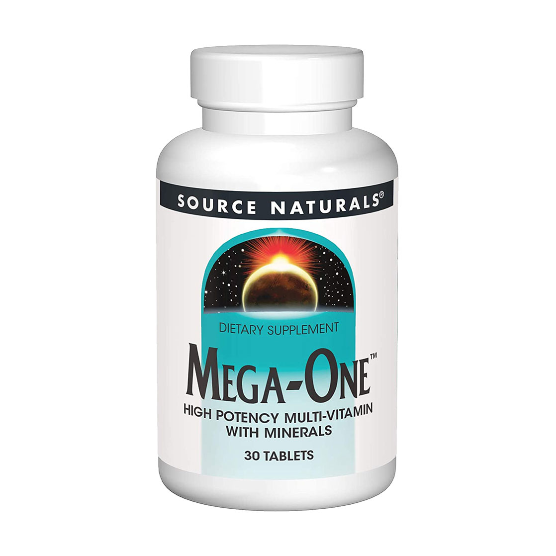 Вітамінно-мінеральний комплекс Source Naturals Mega-One, 30 таблеток